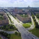 Aerial View of Highway Interchange in Moscow City Russia - VideoHive Item for Sale