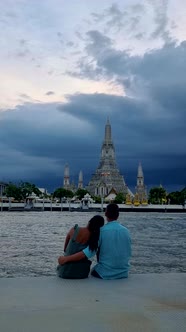 Wat Arun The Temple of Dawn Landmark of Bangkok Thailand