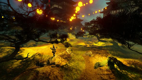 Natural Landscape And Houses alt