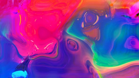 Abstract colorful trendy liquid wave marble background