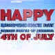 Happy 4th Of July. Animated Intro For Independence Day Of United States - VideoHive Item for Sale