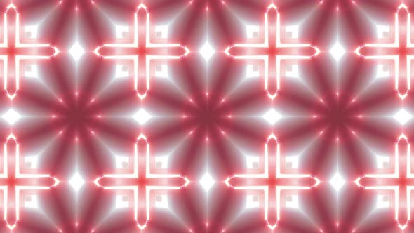 Red Laser Beam And Light Flash Background 4K Loop 01