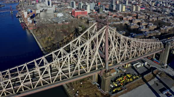 Roosevelt Island and Long Queensboro Bridge