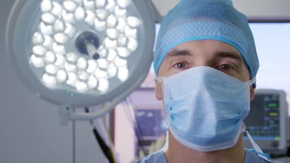 Medical professionals working at a hospital