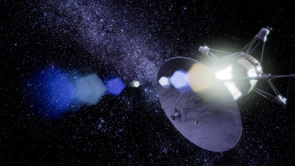 Magellan Spacecraft Approaching To Venus alt