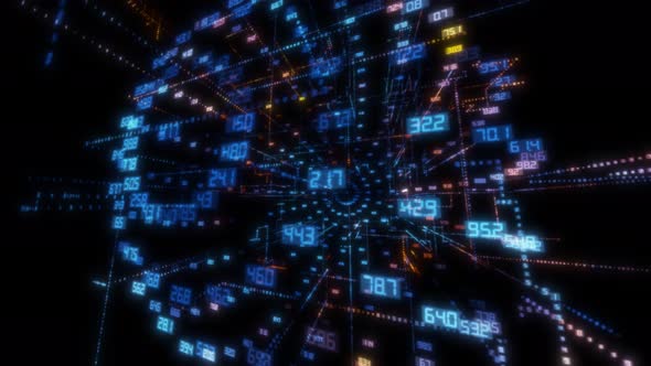 3D Big Data Digital Tunnel alt