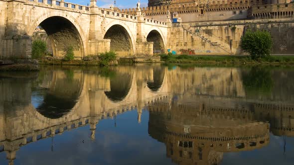 Castel Sant Angelo in Rome , Italy