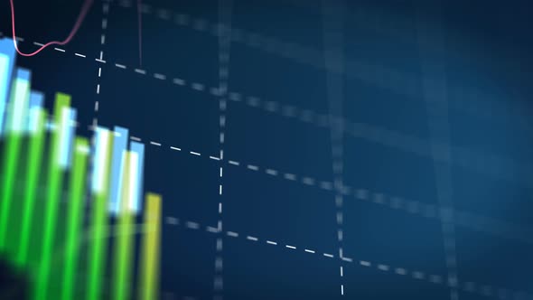 Colorful Candle Indexes and Flat Graphs on Financial Panel Changing Over Time