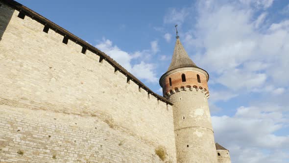 Stone wall and tower