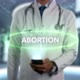 Abortion Male Doctor Hologram Treatment Word - VideoHive Item for Sale
