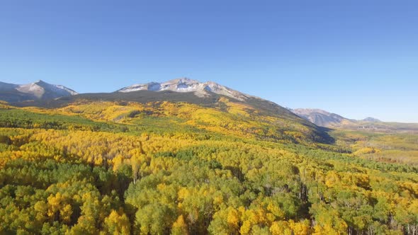 Fall colors in Crested Butte, Colorado