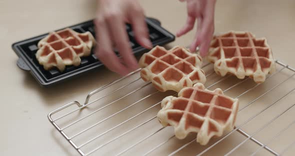 Homemade Baked Waffle 