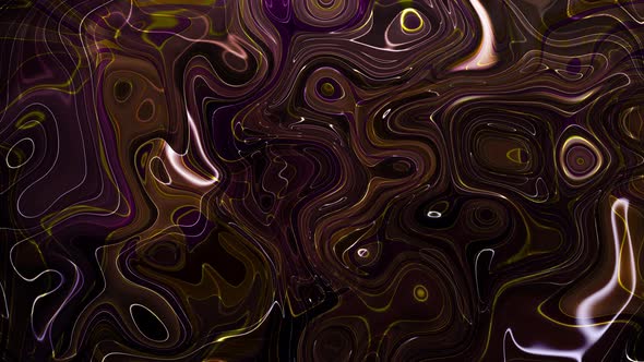 Brown Dark Seamless Abstract Marble Liquid Animated Background