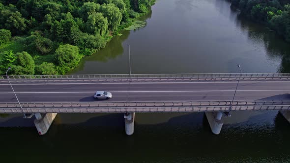 Traffic Jam on a Car Bridge