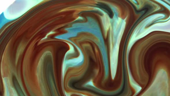 Abstract Colorful Sacral Liquid Waves Texture 16