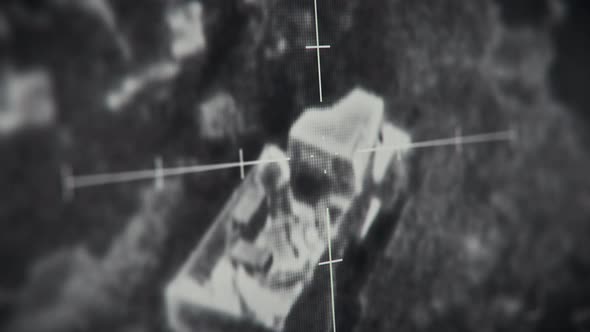 Agents are operating the Heat map software and has located the Tank in the field alt