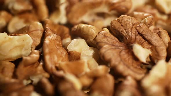 Processed Walnuts Stored in Proper Conditions, Food Product Prepared for Export