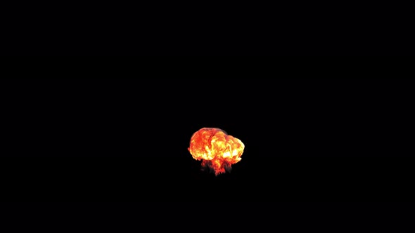 Fireball Explosion 4K alt
