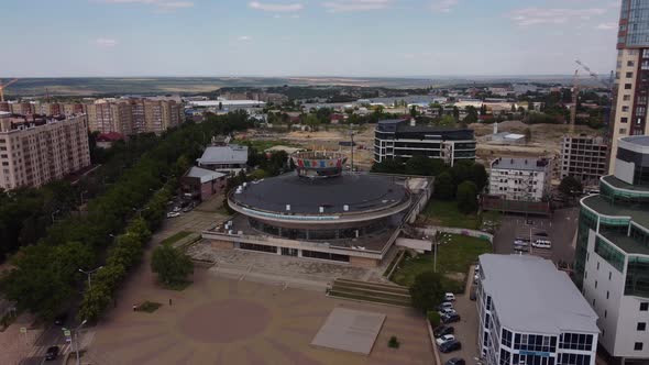 The Building of the Circus in the City of Stavropol