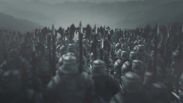 Dark Army Preparing For Battle