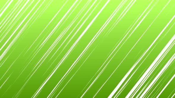 Anime Speed Diagonal White Lines Green Background