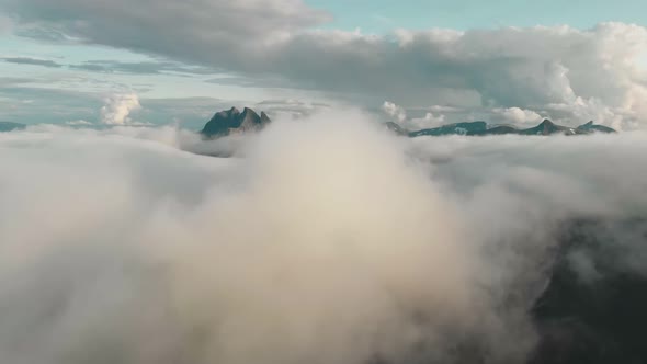 Norway Aerial Drone High View