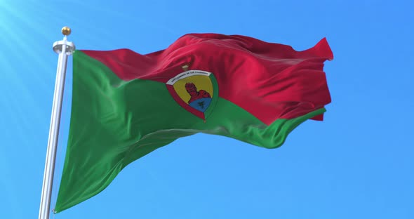 Santo Domingo de los Colorados Flag, Ecuador