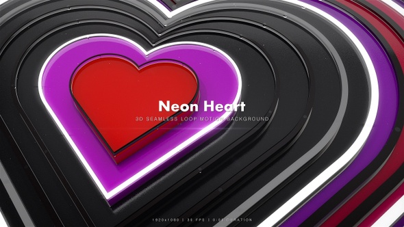 Neon Heart Glitter 3 alt