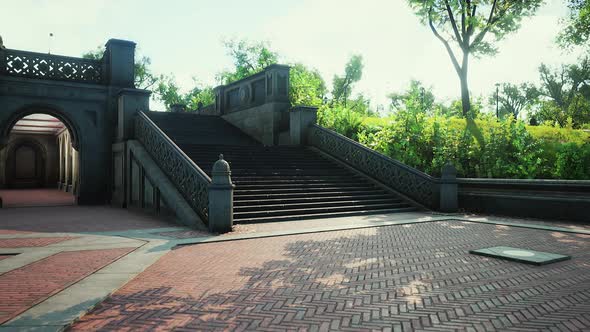 Empty Park After Park is Closed Due to Coronavirus Covid19 Pandemic Outbreak