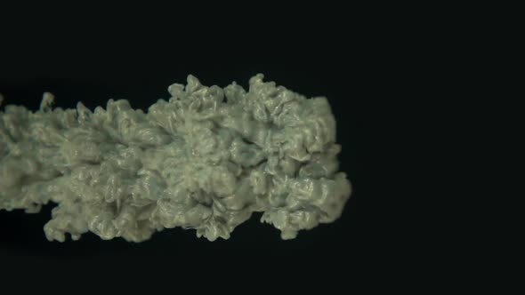 Grey Liquid Paint In Water alt