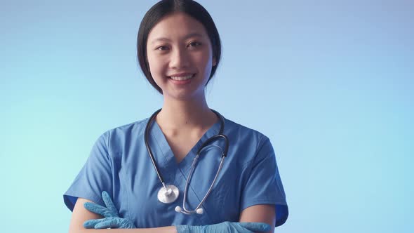 Professional Doctor Medical Care Confident Woman