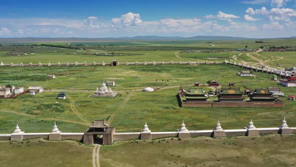 Kharkhorin Erdene Zuu Monastery in Mongolia