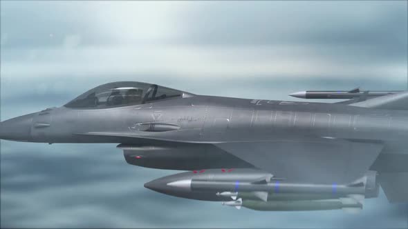 F16 Full Speed Flip