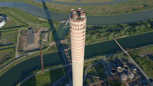 Thermoelectric Coal Power Plant Infrastructure