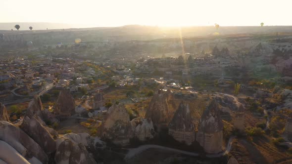 Amazing Cappadocia Landscape on a Sunny Day