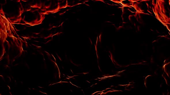 Transparent Fire Looped