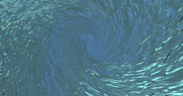 Rotating Blue Abstract Swirl Whirlpool Abstract Background Animation Seamless Loop