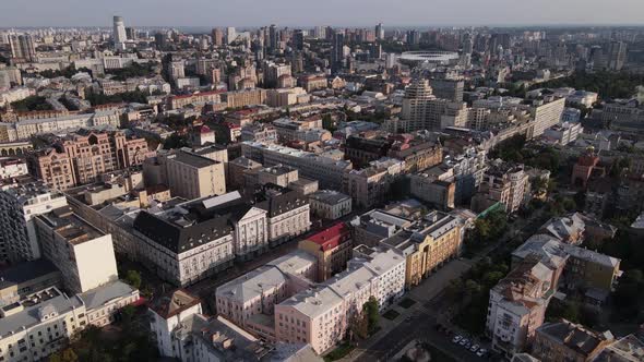 Kyiv - Aerial View of the Capital of Ukraine. Kiev