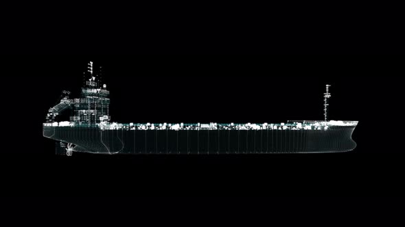 Oil Tanker Hologram