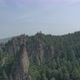 Aerial View of Rocks and Forest in the Siberian Nature Reserve Stolby. - VideoHive Item for Sale