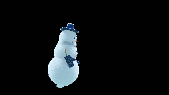 58 Snowman Dancing HD