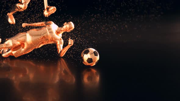 3D motion design of a football game alt