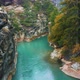 Beautiful clean Bhagirathi river flowing between large rocks - VideoHive Item for Sale