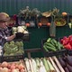 Cauliflower at the Farmers' Market. Slow Motion 2x. - VideoHive Item for Sale