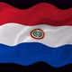 Paraguay Flag Wavy National Flag Animation - VideoHive Item for Sale