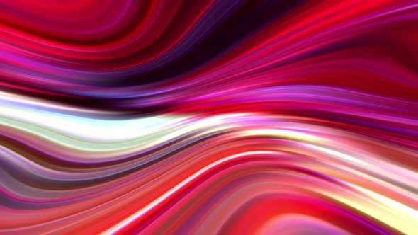 Abstract Modern 4k Colorful Line  Flowing Waves Animation Background