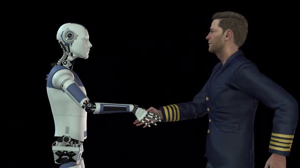 Robot Handshake with Human