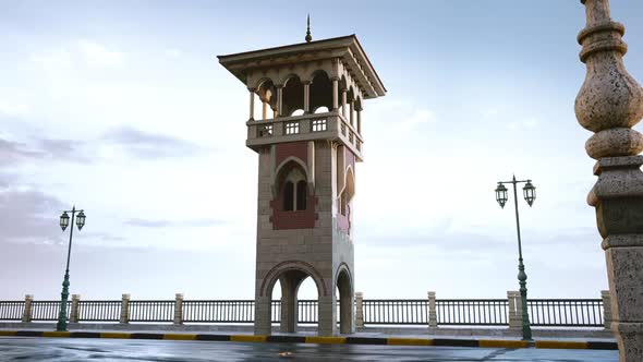 Alexandria Bridge Background Animation 4