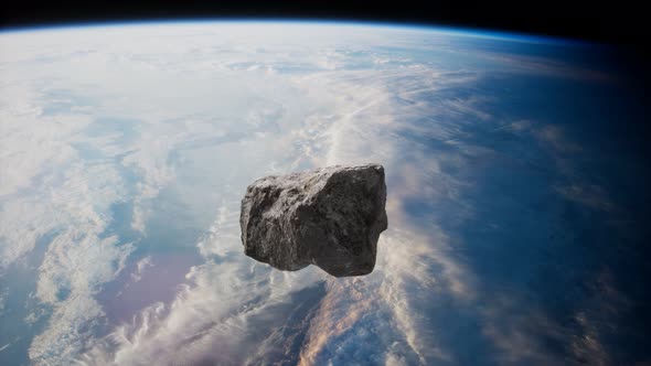 Dangerous Asteroid Approaching Planet Earth alt