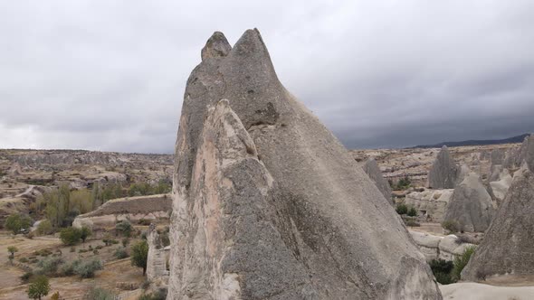 Aerial View Cappadocia Landscape